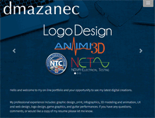 Tablet Screenshot of dmazanec.com